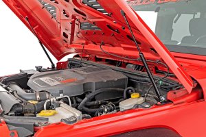 Jeep Wrangler Hood Struts - Rough Country - Hydraulic - '07-'10